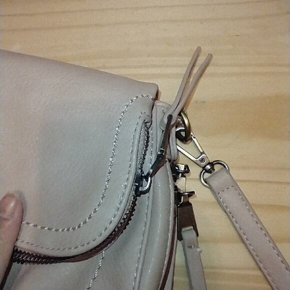 Antik By Anthropologie NWOT Vegan Small Bag in Blush - Picture 7 of 13